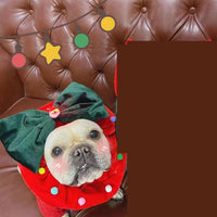 HKM-0188349 Festive Velvet Cat Headband Ornament for New Year and Christmas Celebrations