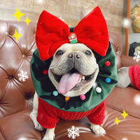 HKM-0188349 Festive Velvet Cat Headband Ornament for New Year and Christmas Celebrations