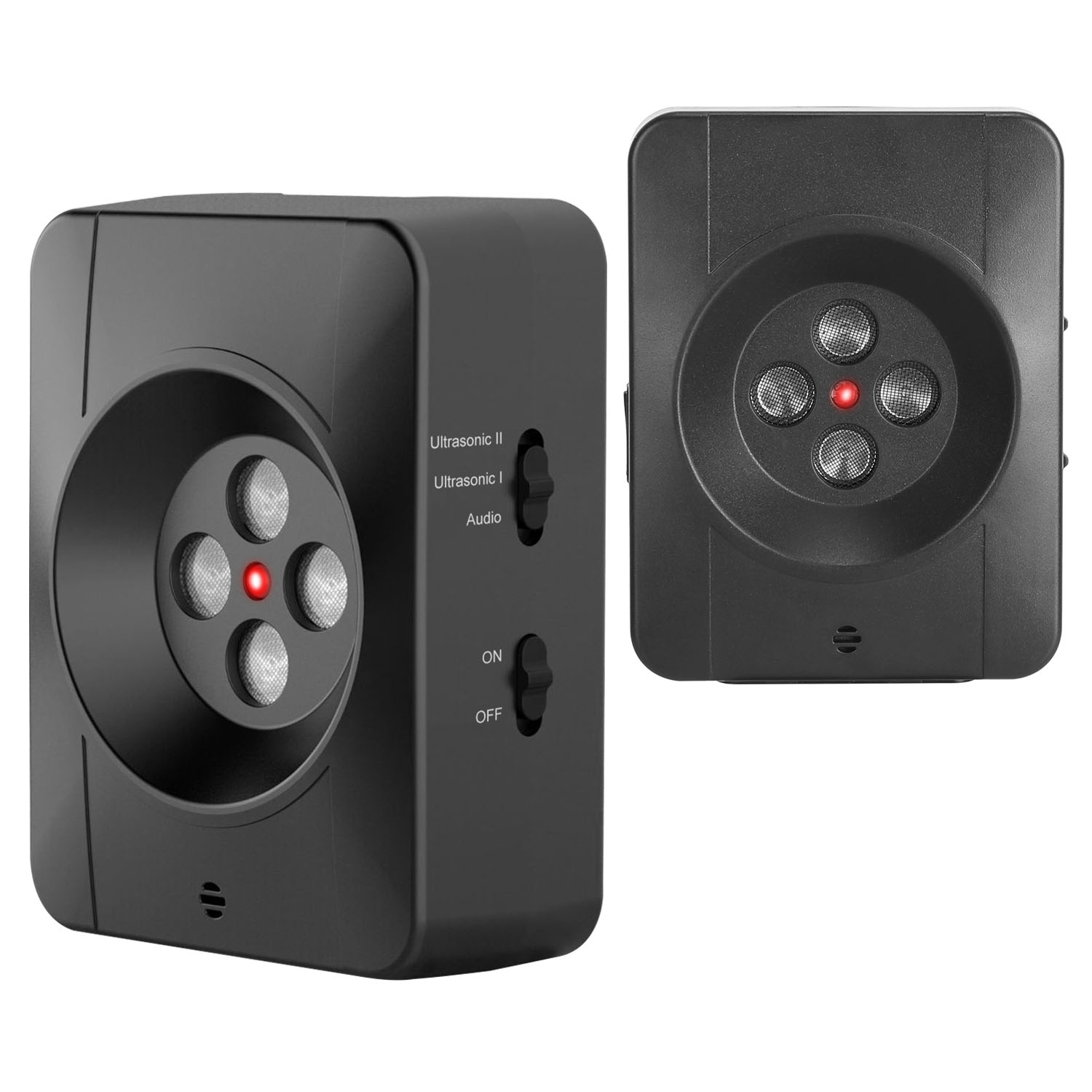 HKM-0189373 Ultrasonic Anti-Barking Device for Dogs with Adjustable Frequencies and IP45 Waterproof Design