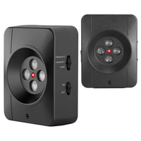 HKM-0189373 Ultrasonic Anti-Barking Device for Dogs with Adjustable Frequencies and IP45 Waterproof Design