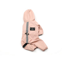 HKM-0190269 Waterproof Hooded Raincoat for Dogs and Cats - Four Seasons Reflective Design, Multiple Sizes Available