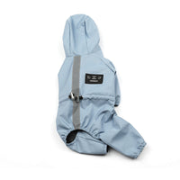 HKM-0190269 Waterproof Hooded Raincoat for Dogs and Cats - Four Seasons Reflective Design, Multiple Sizes Available