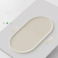 HKM-0192061 Cat Pet Mat with Waterproof Non-Slip Silicone for 304 Stainless Steel Food Bowls