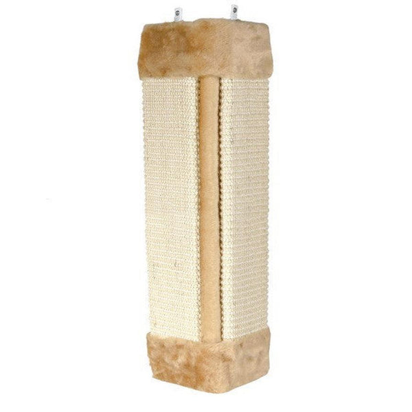 HKM-019219 Cat Flat Scratcher and Wall Board - Beige, Golden, Silver Gray, Black, Plain Gray - 23x49cm
