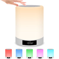 HKM-019219 Rechargeable Bluetooth Speaker with USB Night Light and Alarm Clock Function