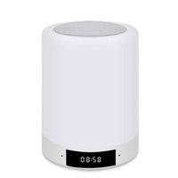 HKM-019219 Rechargeable Bluetooth Speaker with USB Night Light and Alarm Clock Function