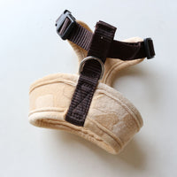 HKM-0192445 Love Flannel Chest Protector Dog Vest with Leash ¨C Warm and Comfortable Pullover Design