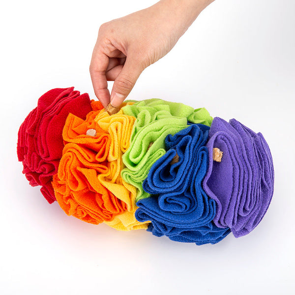 HKM-0192701 Interactive Dog Snuffle Mat for Puzzle Training and Treat-Finding Activities