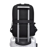 HKM-019283 Stylish Waterproof Reflective Anti-Theft Laptop Backpack with USB Charging Port