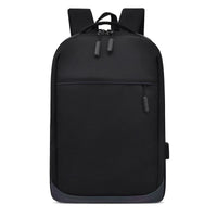 HKM-019283 Stylish Waterproof Reflective Anti-Theft Laptop Backpack with USB Charging Port