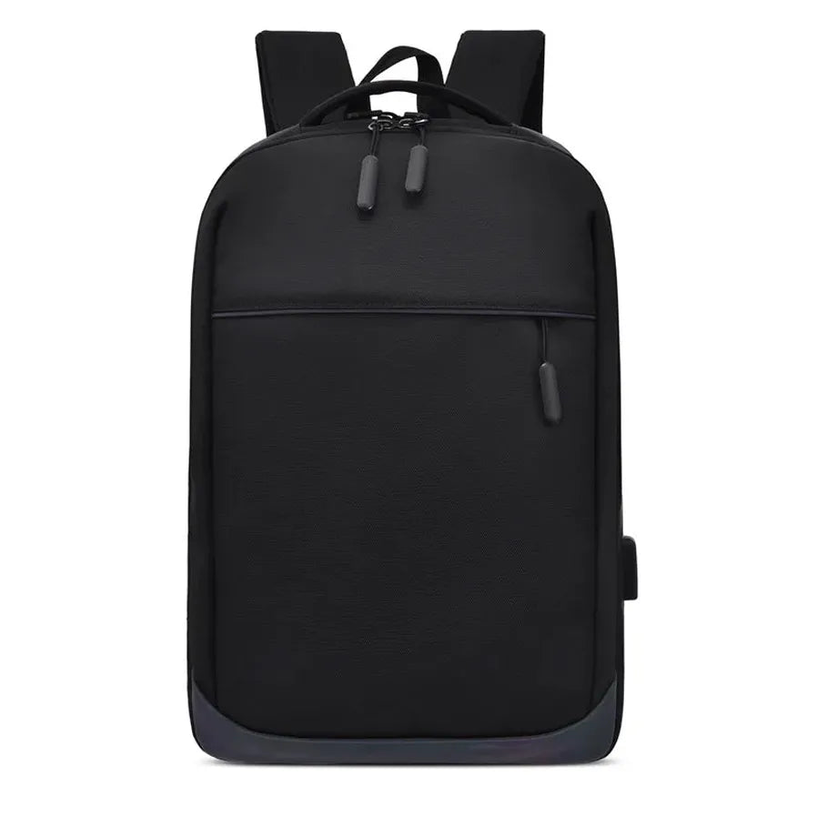HKM-019283 Stylish Waterproof Reflective Anti-Theft Laptop Backpack with USB Charging Port