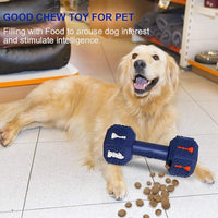 HKM-0193341 Durable Non-Toxic Dog Chew Toy with Treat Hollow Ends - Dental Toy for Medium & Large Aggressive Chewers