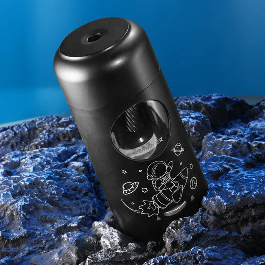 HKM-019347 Electric Pencil Sharpener with Jumbo Big Hole 7-11.5mm, Auto-Feed & Eject, USB Rechargeable