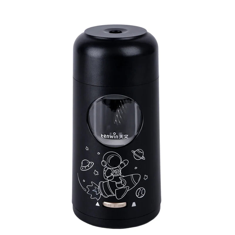 HKM-019347 Electric Pencil Sharpener with Jumbo Big Hole 7-11.5mm, Auto-Feed & Eject, USB Rechargeable