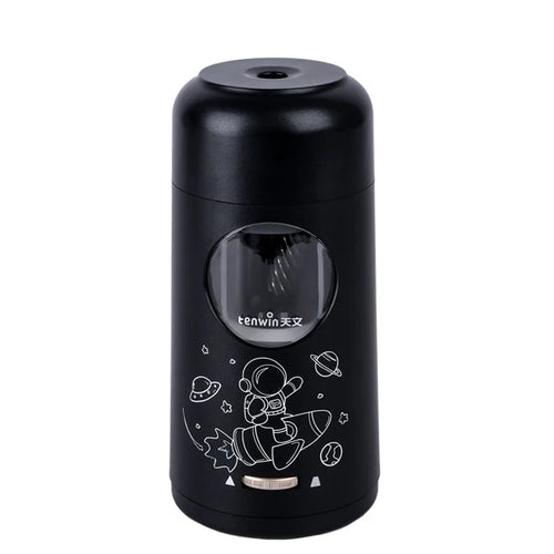 HKM-019347 Electric Pencil Sharpener with Jumbo Big Hole 7-11.5mm, Auto-Feed & Eject, USB Rechargeable