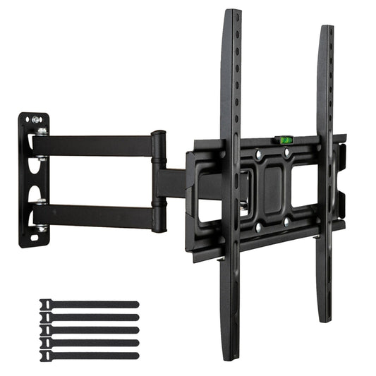 HKM-019411 32-65 Inch TV Wall Mount Bracket with Adjustable Tilt, Load Capacity 35kg, Space-Saving Design