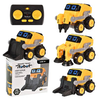 HKM-019475 Remote Control Engineering Stunt Car - 2.4G 6-Channel RC Truck for Indoor and Outdoor Fun, Ages 5 and Up