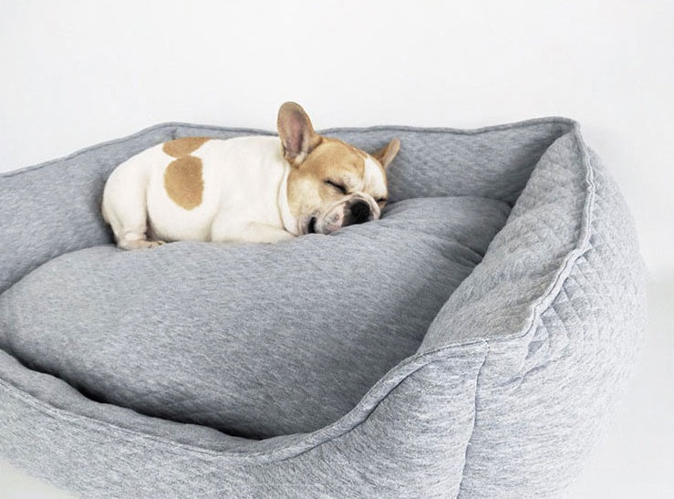 HKM-0195901 Cozy Nordic Gray Teddy for Golden Retrievers - Year-Round Comfort in Large Size