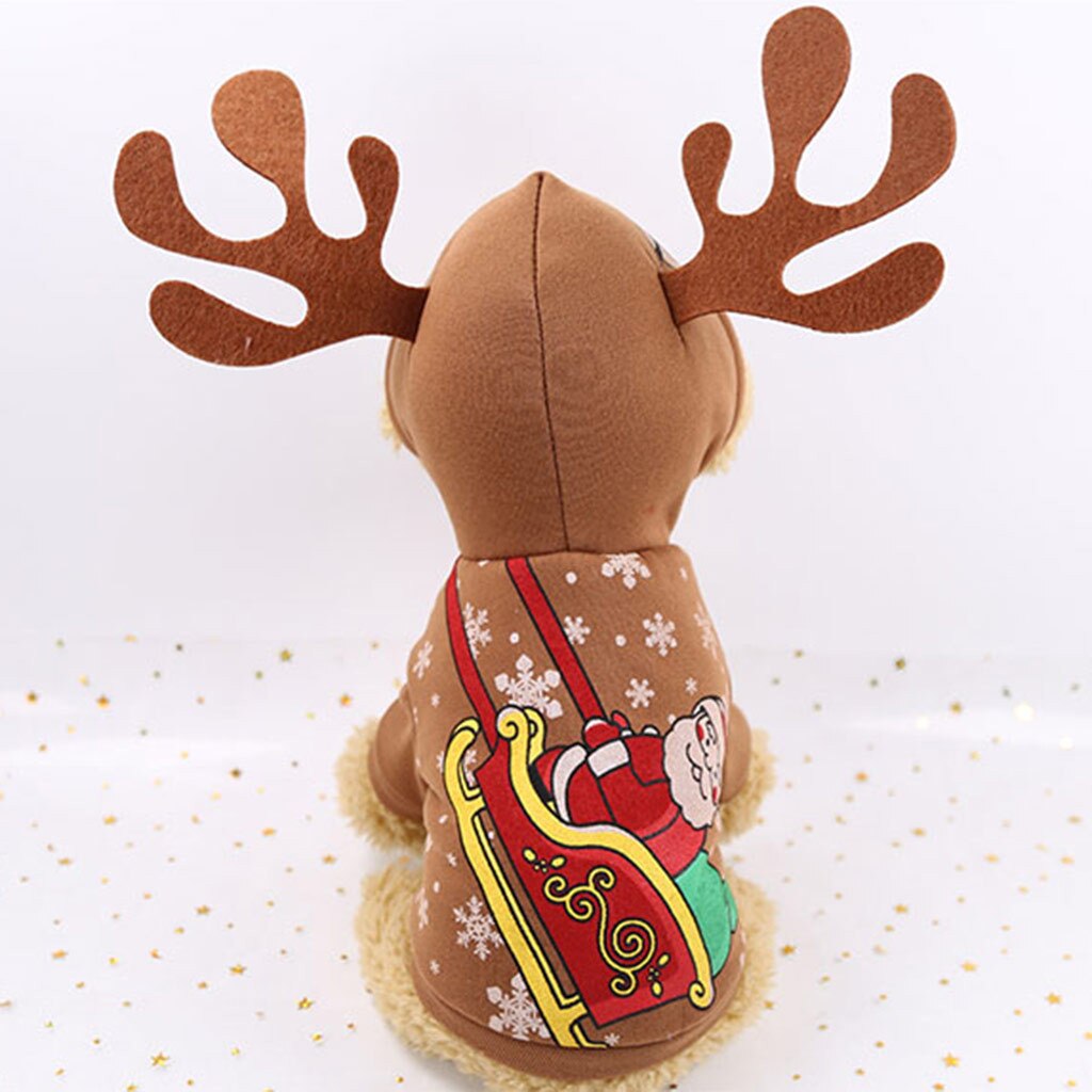 HKM-0196029 Festive Winter Pet Sweater for Cats and Dogs - Cozy Holiday Apparel