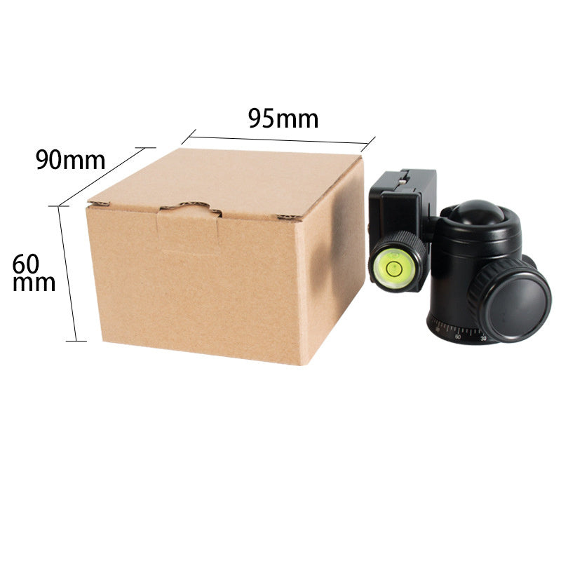 HKM-019731 Aluminum Tripod for iPhone and Camera with Adjustable Ball Joint, Max Height 85mm