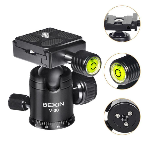 HKM-019731 Aluminum Tripod for iPhone and Camera with Adjustable Ball Joint, Max Height 85mm