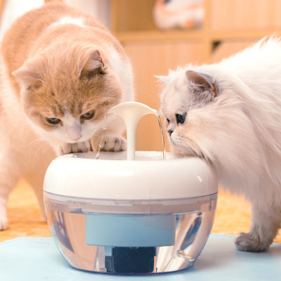 HKM-0197693 Automatic Pet Water Purifier with 1.5L Capacity and USB Power Supply