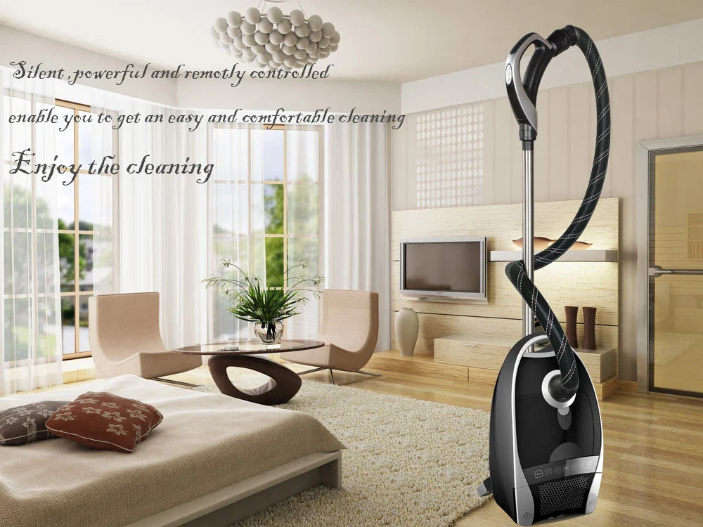 HKM-019795 Silent Vacuum Cleaner with LED Display and Remote Control