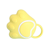 HKM-0199101 Soft Silicone Pet Grooming Brush with Shampoo Dispenser for Dogs and Cats