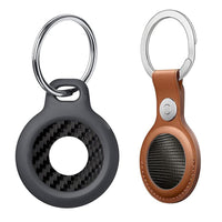 HKM-019923 Carbon Fiber Protective Film Leather Case with TPU Material and Alcohol Bag, 2-Piece Set