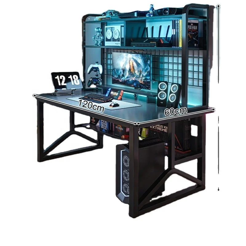 HKM-019923 Gaming Computer Desk for Home Office with Simple Design