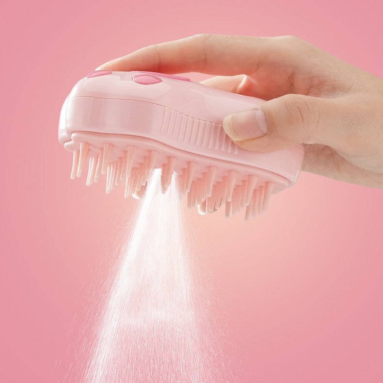 HKM-0199485 Cat's Paw Massage and Cleaning Brush with USB Power, 10x7cm