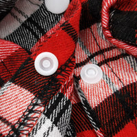 HKM-0199997 Plaid Cotton Shirt for Dogs ¨C Stylish Spring and Summer Apparel