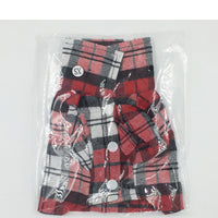 HKM-0199997 Plaid Cotton Shirt for Dogs ¨C Stylish Spring and Summer Apparel