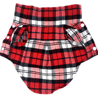 HKM-0199997 Plaid Cotton Shirt for Dogs ¨C Stylish Spring and Summer Apparel