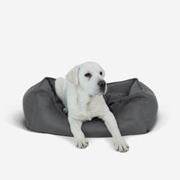 HKM-0201661 Waterproof Imitation Leather Pet Bed Sofa - Available in Light Gray, Gray, and Brown