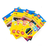 HKM-020179 12 Pack Coloured Pencils Set for Art and School Use Ideal for Students and Kids