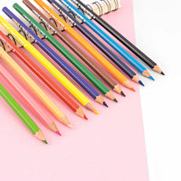 HKM-020179 12 Pack Coloured Pencils Set for Art and School Use Ideal for Students and Kids