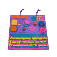 HKM-0202429 Dog Sniffing Training Mat - Flannel Pet Smelling Pad for Stress Relief and Slow Feeding - 71x71CM