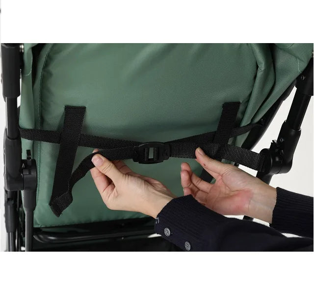 HKM-020243 Adjustable Canopy Stroller with Sunshade for Enhanced Baby Comfort