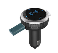 HKM-020243 Bluetooth MP3 Transmitter with USB Fast Charge for Vehicles – Monochrome Display