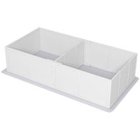 HKM-0203069 Whelping Box for Medium Dogs with Waterproof Pad and Adjustable Entrance - 77" x 38" x 19"