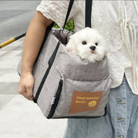 HKM-0203837 Portable Folding Pet Travel Bag - Medium Soft Oxford Material, Suitable for Pets Up to 5kg