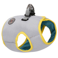 HKM-0206653 Cooling Vest for Dogs - Cold Fabric Chest Strap in Grayish Yellow, Available in Multiple Sizes