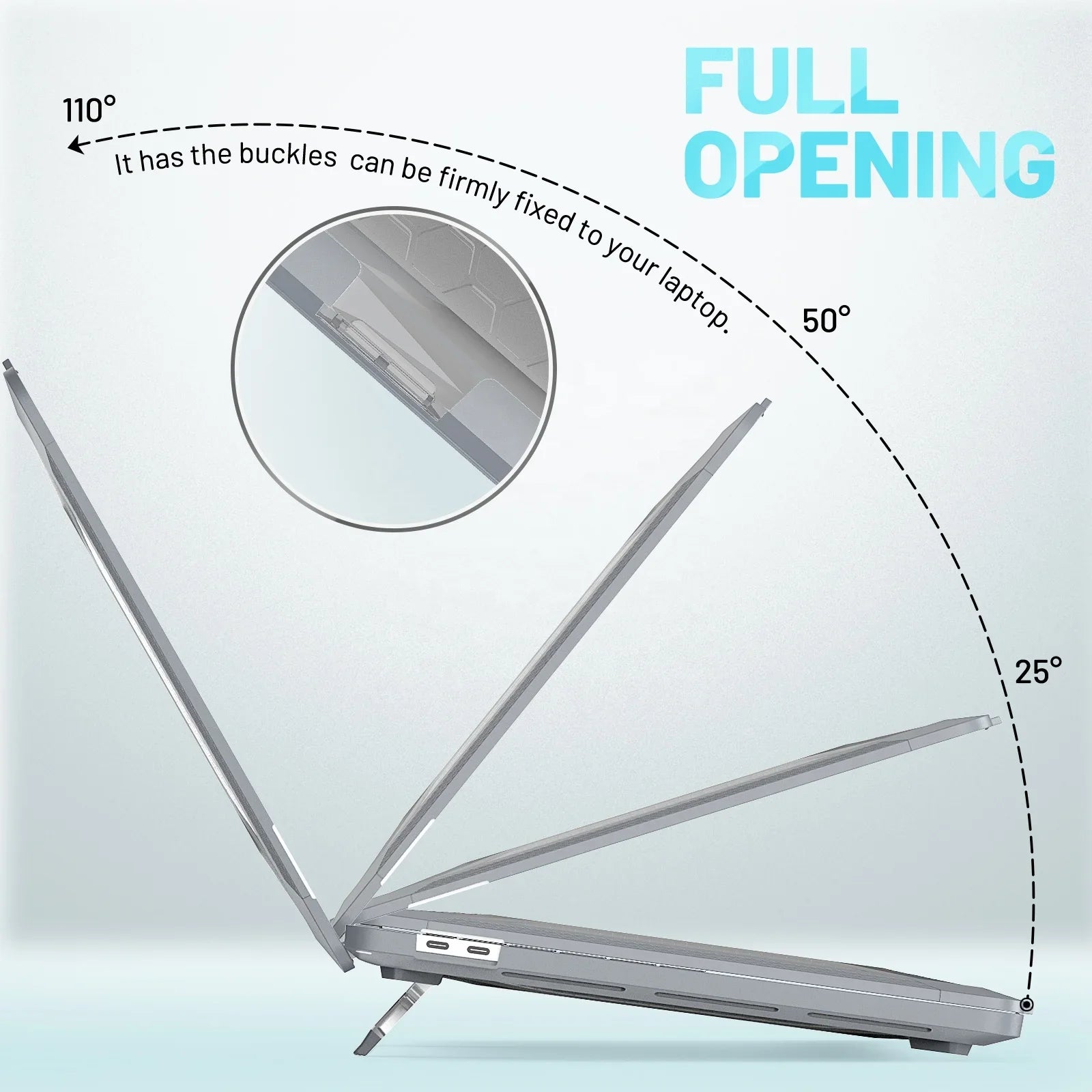 HKM-020755 MacBook Pro 16 Inch A2141 2019 Laptop Protector Cover Shell Case