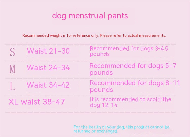 HKM-0207933 Bichon Poodle Canine Menstrual Panties in Denim with Mesh Bow - Pink & Blue Options Available