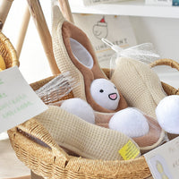 HKM-0208189 Interactive Dog Puzzle Toy with Hidden Food, Cotton Ring, Size Options Available