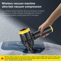 HKM-020947 Cordless Handheld Car Vacuum Cleaner with Strong Suction and Auto Vacuum Function