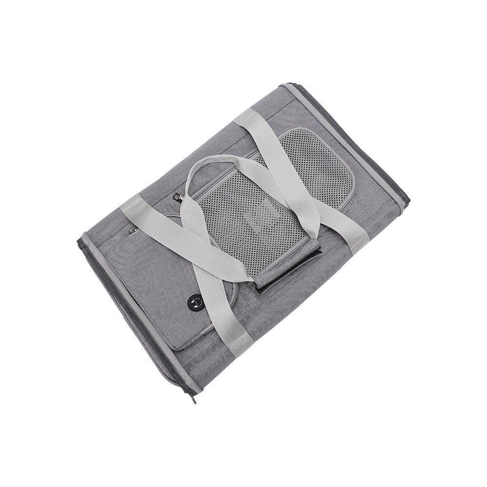 HKM-0209597 Foldable Lightweight Breathable Cat Carrier Bag with Canvas Material