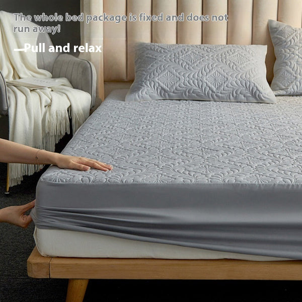 HKM-021011 Quilted Universal Fitted Sheet for Four Seasons - Various Sizes Available