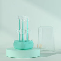 HKM-0210621 Pet Toothbrush for Cats and Dogs - Silica Gel Brush for Dental Care, Fresh Breath, and Tartar Control